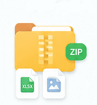 ZIP ส่งบัญชีคลิกเดียว